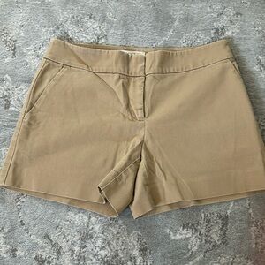 LOFT Riviera Shorts in Tan Khaki (Size 0)